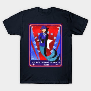 SPARS (United States Coast Guard) Mermaid Edit T-Shirt